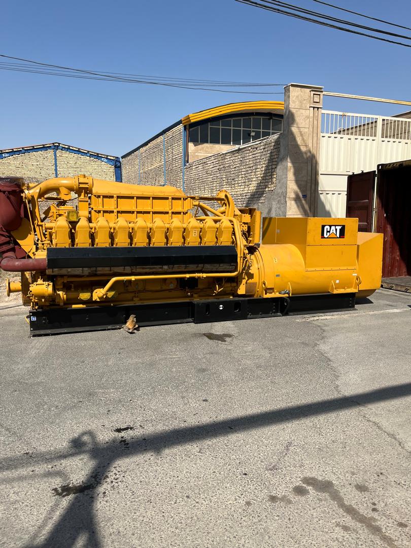 GasEngine-Caterpillar-G3520C ژنراتور گازی کاترپیلار G3520C – دو مگاوات دستدوم